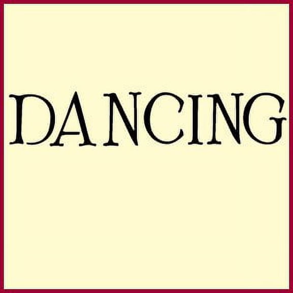 Dancing Sign Stencil - DIY Custom Wedding Romance Romantic Cupid Love Lovebird Decorations Template Reusable Laser Cut Mylar Template for Painting Home Decor Crafts - The Artful Stencil
