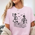 thumbnail image 1 of Dancing Skeleton Halloween Shirt – Funny Spooky Season Graphic Tee, 1 of 4