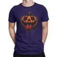 thumbnail image 1 of Dancing Skeleton Pumpkin Halloween Graphic - Men's T-shirt, 1 of 4