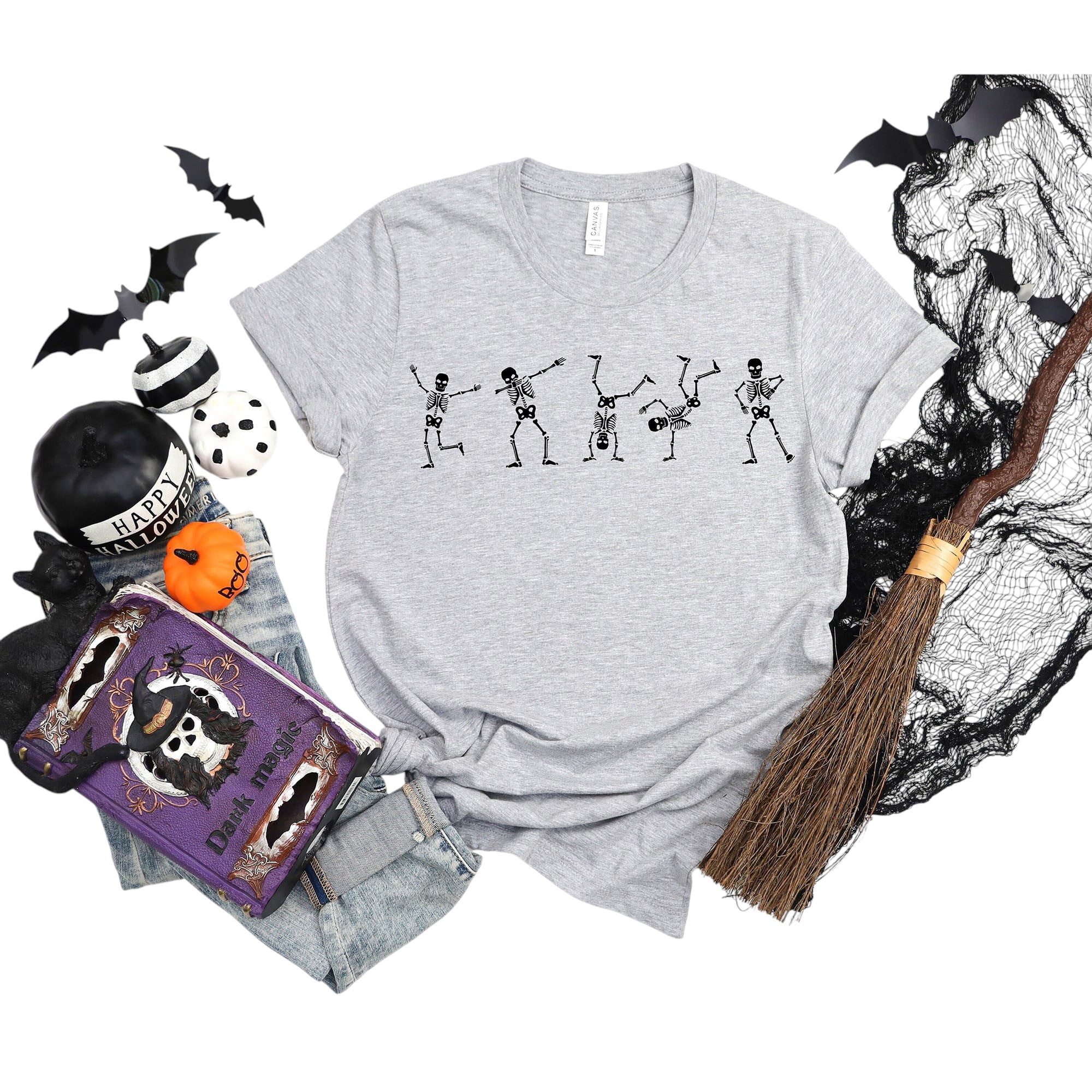T-shirt Halloween Homme - Sanderson Sisters - Musée Des Sorcières - Vert Militaire - Hocus Pocus