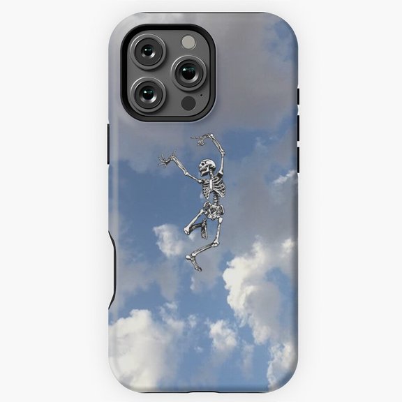 Dancing Skeleton in the Sky Phone Case for iPhone 16 15 14 13 12 11 Pro Max M5912492