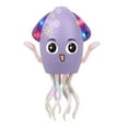 thumbnail image 1 of Dancing Squid Toy, Interactive Pet Toy, Wiggly Crawling Obstacle Sensor Toy with Lights and Music, USB Charging, Rounded Edges, Safe for Cats and Dogs, 7.28 Inches Long, Self-Navigating Robotic Toy, 1 of 9