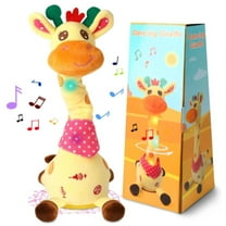 Dancing Talking Giraffe with Multi - Fun – Sings 10 Songs, Dances, Repeats What You Say, Lights Up! Musical Stuffed Animal for 6-12 Months & Toddlers 1-3, Top Gift
