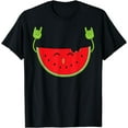 thumbnail image 1 of Dancing Watermelon Shirt | Cool Heart Beats For Fruits Gift, 1 of 3