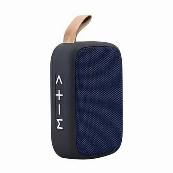 Dancing Wave Mini Wireless Bluetooth USB Speaker - Blue