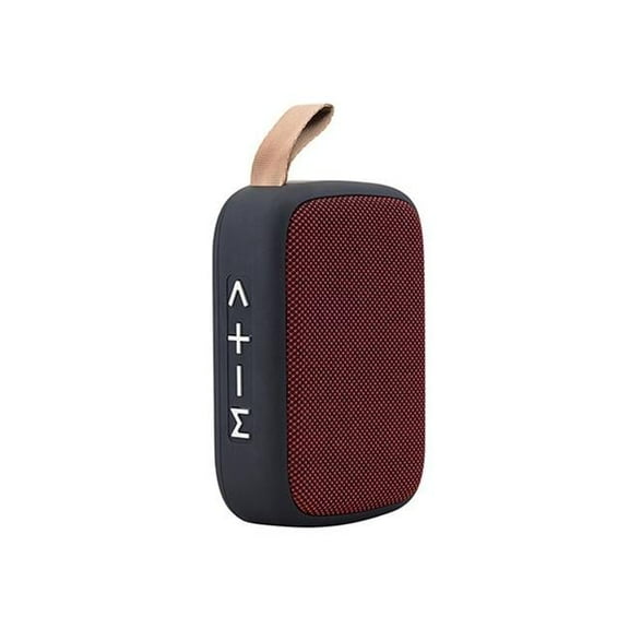 Dancing Wave Mini Wireless Bluetooth USB Speaker - Red