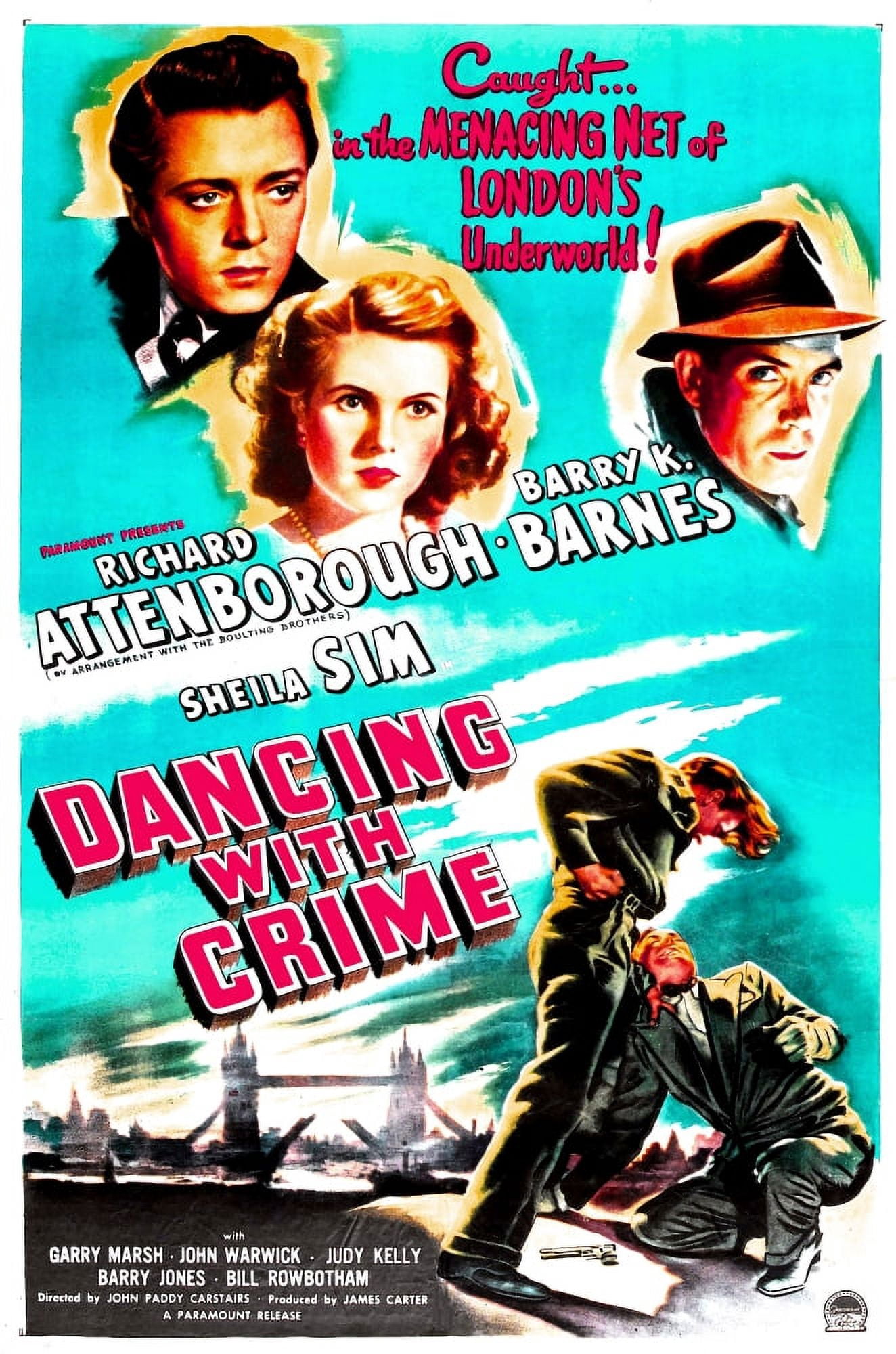 Dancing With Crime U Canvas Art - (24 x 36)