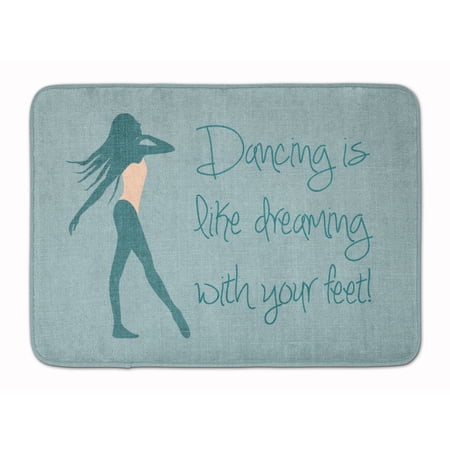 Dancing is Like Dreaming 2 Machine Washable Memory Foam Mat