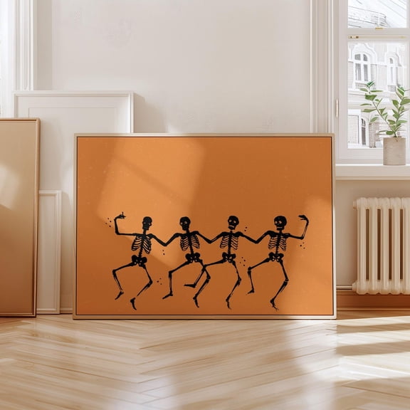 Dancing s Print Printable Wall Art Print Print Fall Decor Autumn Print Wall Art Poster, Unframed Canvas Size 8x12 F03.1.22l488