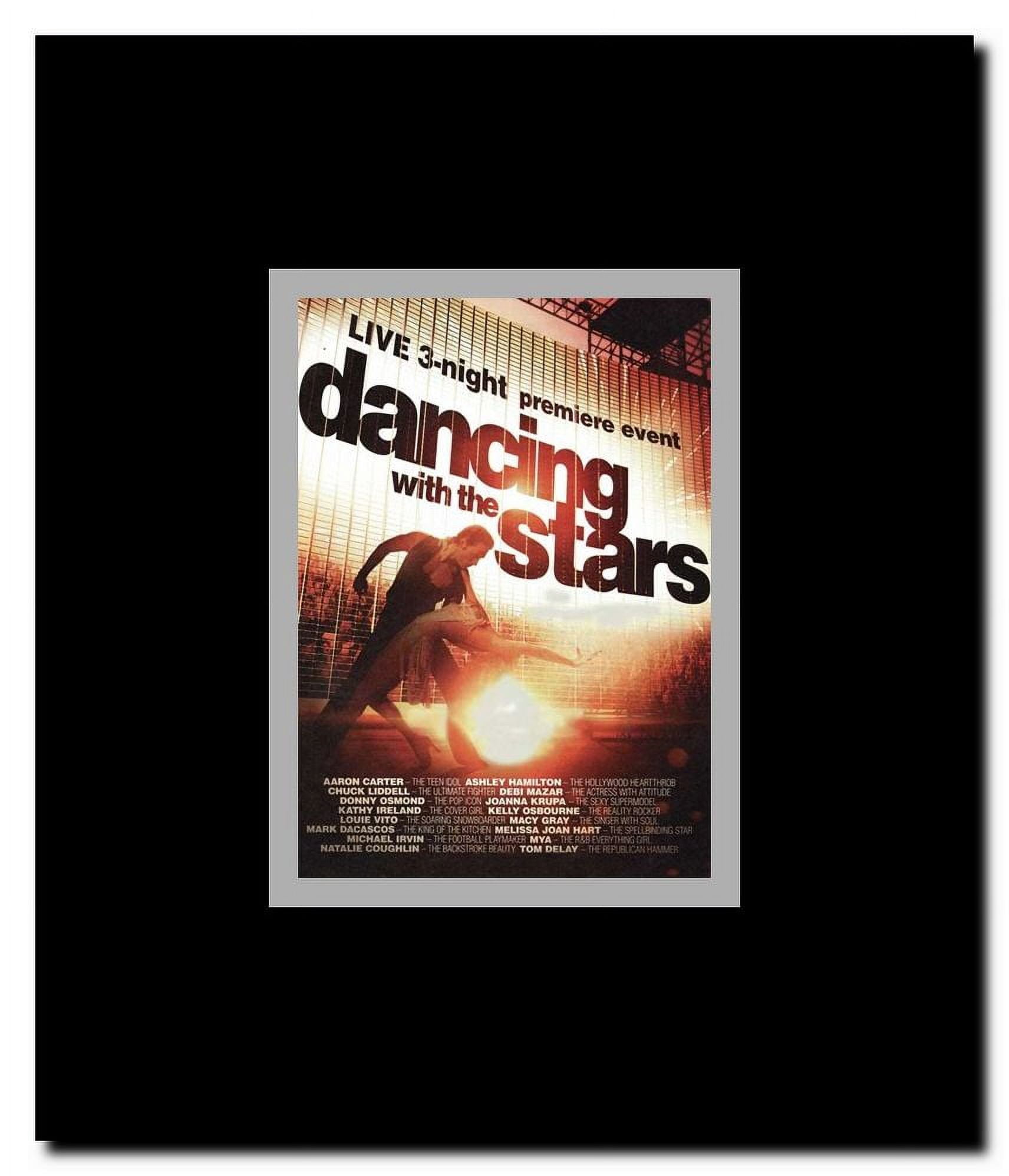 Dancing with the Stars Framed Movie Poster