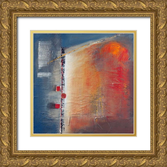 Danckaert, Bea 20x20 Gold Ornate Wood Framed with Double Matting Museum Art Print Titled - Silent Glow