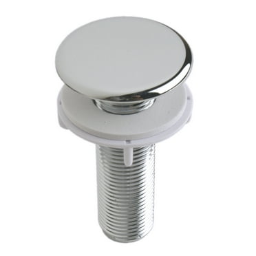 Danco 1-3/4 inch Rust Resistant Plastic Kitchen Sink Hole Cover in Chrome, 3" Height (89344)