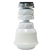 Danco 1.5 GPM Dual Thread Swivel Plastic Kitchen Faucet Sprayrator in White (10499)