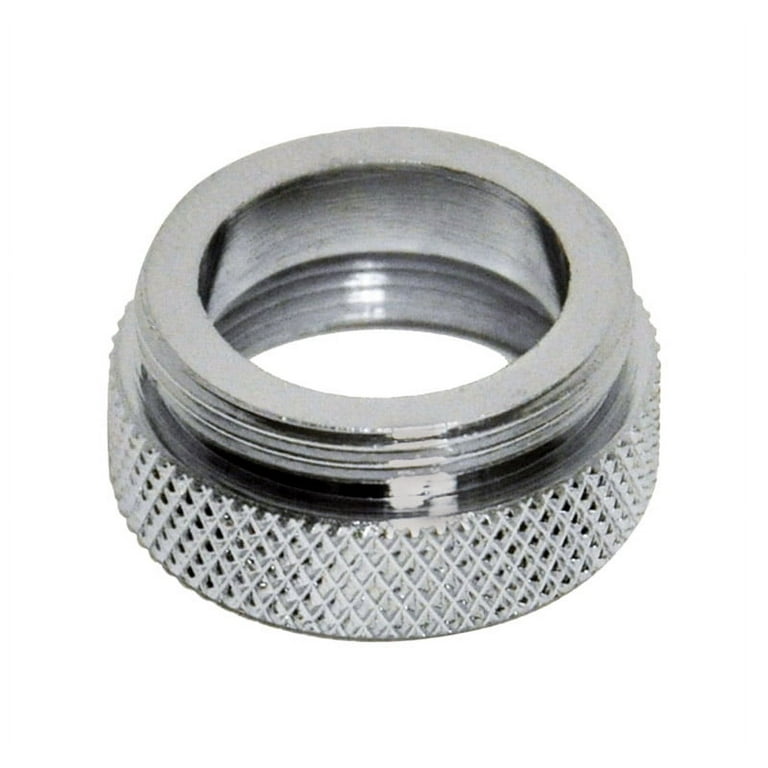 Danco 55/64 in.-27 or Female3/4 in. in. Brass Female/Male Garden Hose Aerator Adapter Danco 55/64 in.-27 or Female3/4 in. in. Brass Female/Male Garden Hose Aerator Adapter