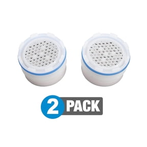 Danco 12070 Water Saving 1.2 GPM Tiny Hidden Faucet Aerator Plastic Insert (2-pack)