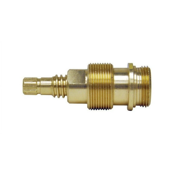 Danco 18531B Hot/Cold Stem, Brass, 2.61 in L, For: Price Pfister Mobile Home Shower or Tub Faucets