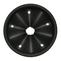 Danco 3.45 inch Kitchen Sink Rubber Splash Guard for Garbage Disposals in Black (10428)