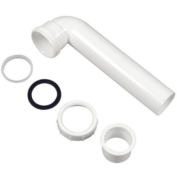 Danco 3134798 Slip Joint Waste Arm, 1.5 x 7 in., Plastic - White