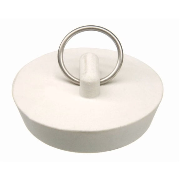 Danco 35980B Durable White Rubber Drain Stopper 1-3/4 In. (Pack Of 5)