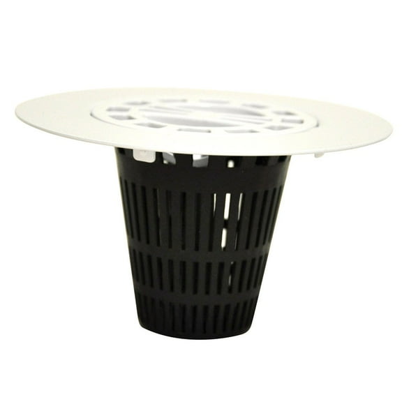 Danco 4-1/4 in. Polished Plastic Shower Drain Strainer