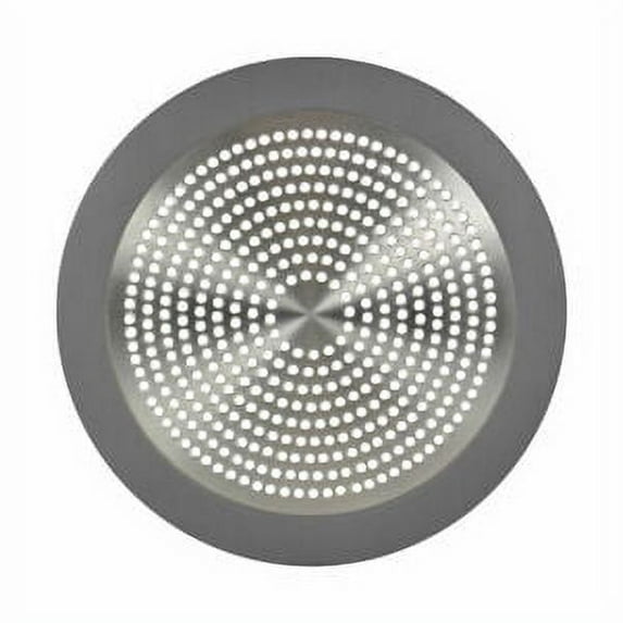 Danco 5-3/4 Dia. Shower Drain Strainer Brushed Nickel Stainless Steel