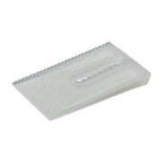 Danco 6-Pack White Rectangle Toilet Plastic Shim Wedges, 1.94" Length x 1.15" Width (88523)