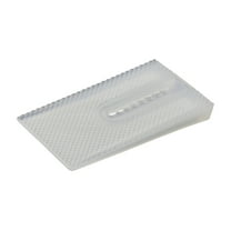 Danco 6-Pack White Rectangle Toilet Plastic Shim Wedges, 1.94" Length x 1.15" Width (88523)
