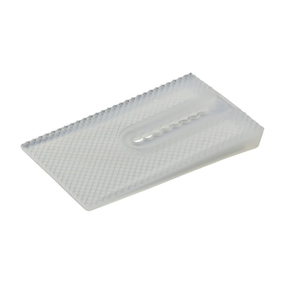 Danco 6-Pack White Rectangle Toilet Plastic Shim Wedges, 1.94" Length x 1.15" Width (88523)