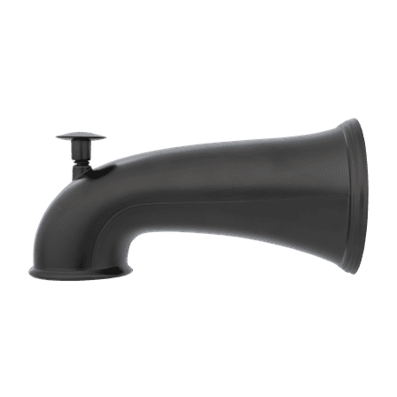 Danco 6 in. Decorative Tub Spout with Pull Up Diverter in Chrome (10317)