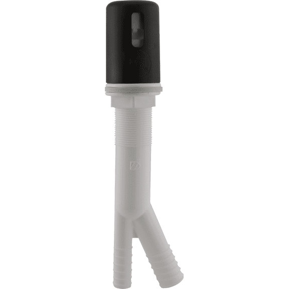 Danco 7/8 In. O.D. Matte Black Air Gap Body with Air Gap Cap - Single Pack Residential Use, Standard Application