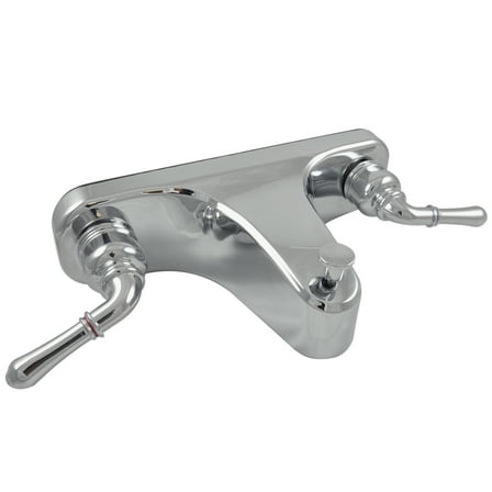 Danco 8-inch Lever-Style Mobile Home Bathroom Center-Set Tub/Shower Faucet in Chrome (10882X)