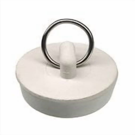 Danco 80227P 1-1/2 inch Drain Kitchen Sink Rubber Stopper (3 Pack), 1-1/2" - 3 per Card, White, 3 Count