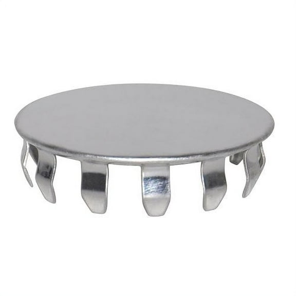 Danco 80247 Sink Hole Cover, Snap-In, Stainless Steel, Chrome Plated