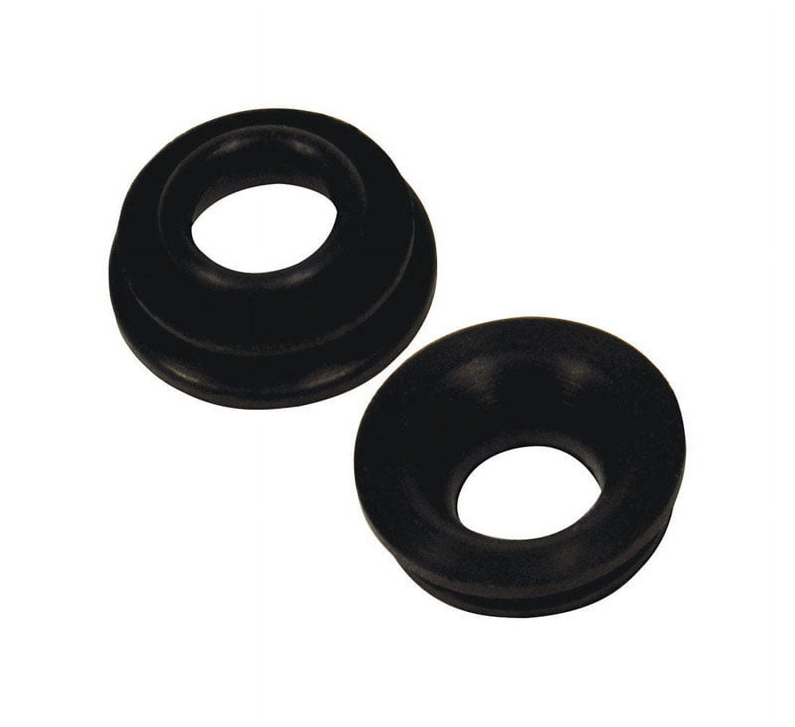 Black Rubber Faucet Seat Washers Pack of 1