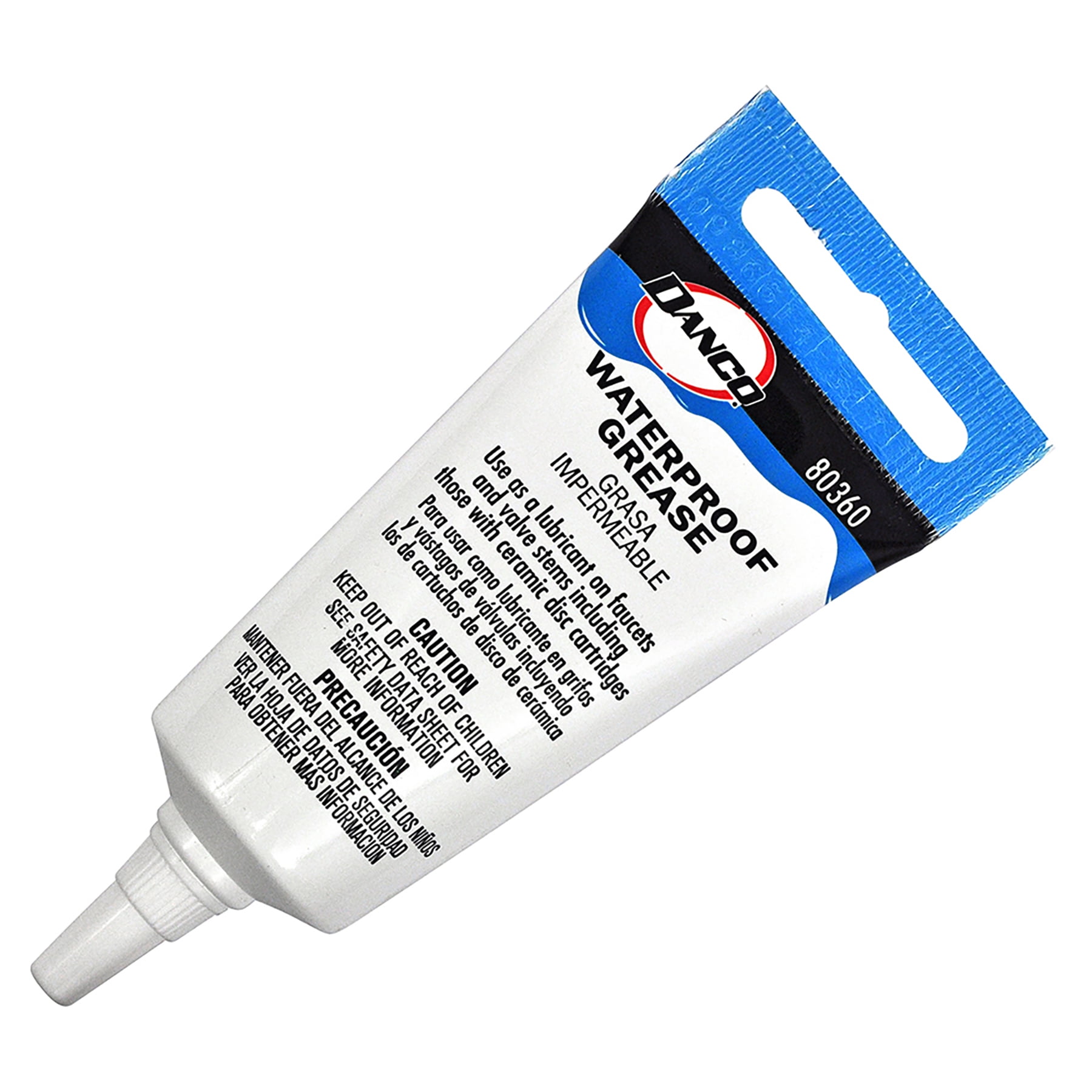 Danco 80360 0.5 oz. Waterproof Faucet Grease, Silicone Sealant