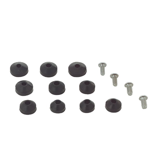 Danco 80789 Beveled Faucet Washer Assortment, Neoprene Rubber, Black