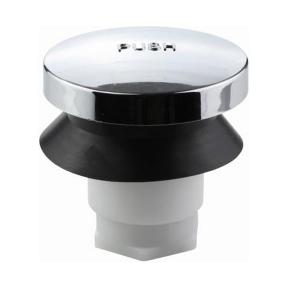 Danco 80811 Bath Tub Drain Touch Toe Stopper, Chrome, 2-In. O.D. - Quantity 3