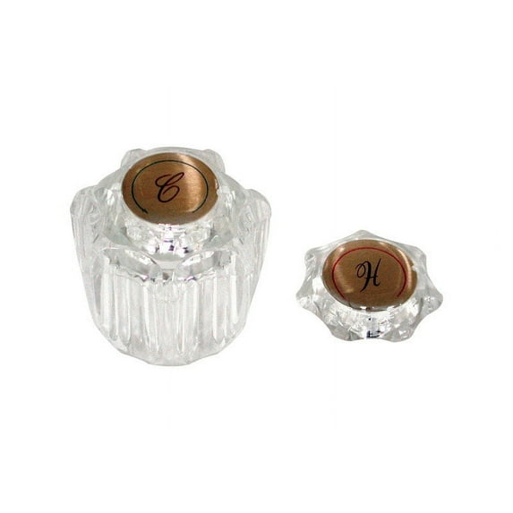 Danco 88049 Faucet Handles for Delta/Delex in Clear Acrylic, No Size, No Color