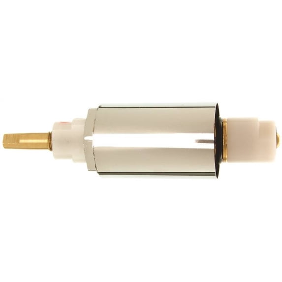 Danco 88200 Faucet Cartridge, Brass, Chrome Plated, 4-47/64 in L, For: Mixet Single Handle Tub/Shower Faucets