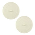 thumbnail image 1 of Danco 89042P 5 in. Flat Suction Bathroom or Kitchen Sink and Tub/Shower Stopper in White (2-Pack), 1 of 7