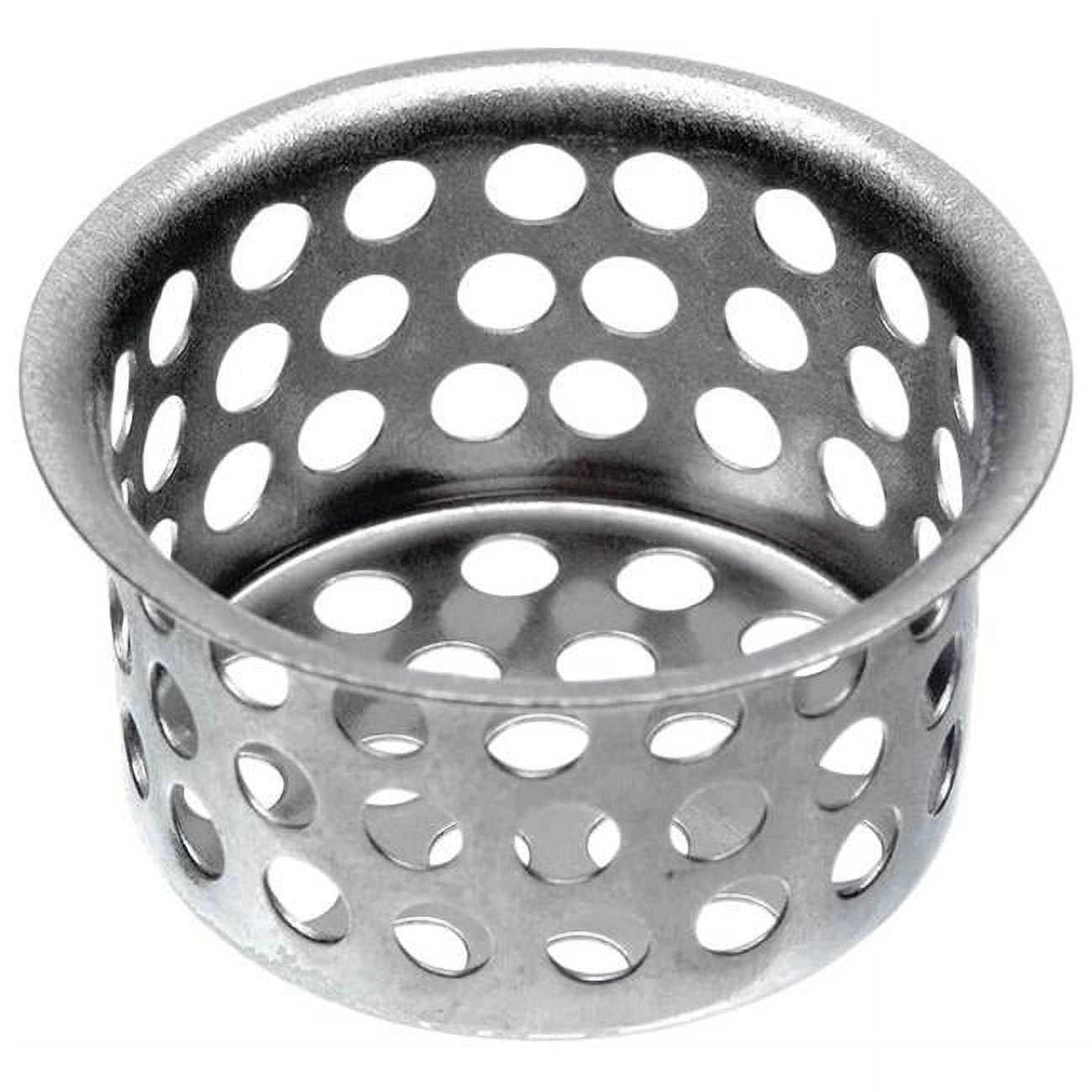 Danco 89049 Sink Strainer, 11/2 in Dia, Brass, Chrome, For 11/2 in