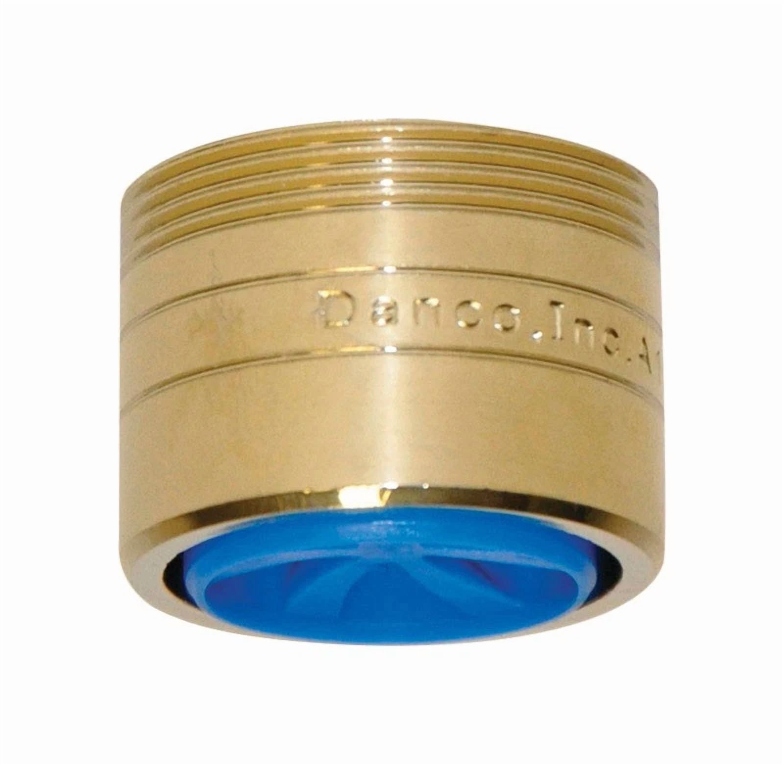 Danco 9D00010478 Dual Thread Polished Brass Faucet Aerator 15/16 X 55/64 In.