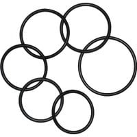 Danco 9D00010712 Round Assorted O Ring, Rubber, 6/PK