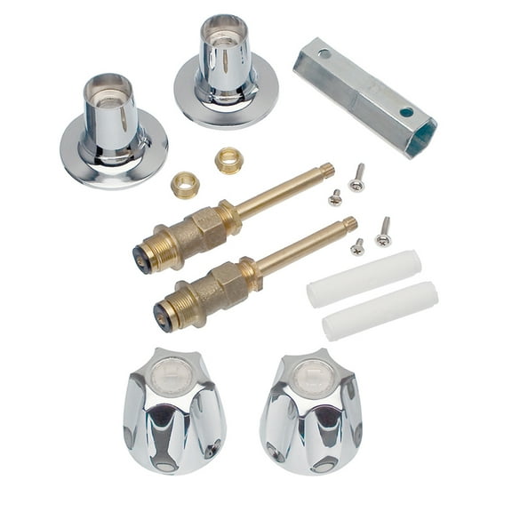 Danco 9D00039688 Chrome Tub/Shower 2-Handle Remodeling Kit Price Pfister Verve