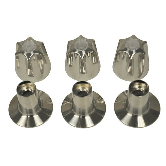 Danco 9D00081429 Brushed Nickel Tub/Shower 3-Handle Remodeling Trim Kit For Price Pfister Verve