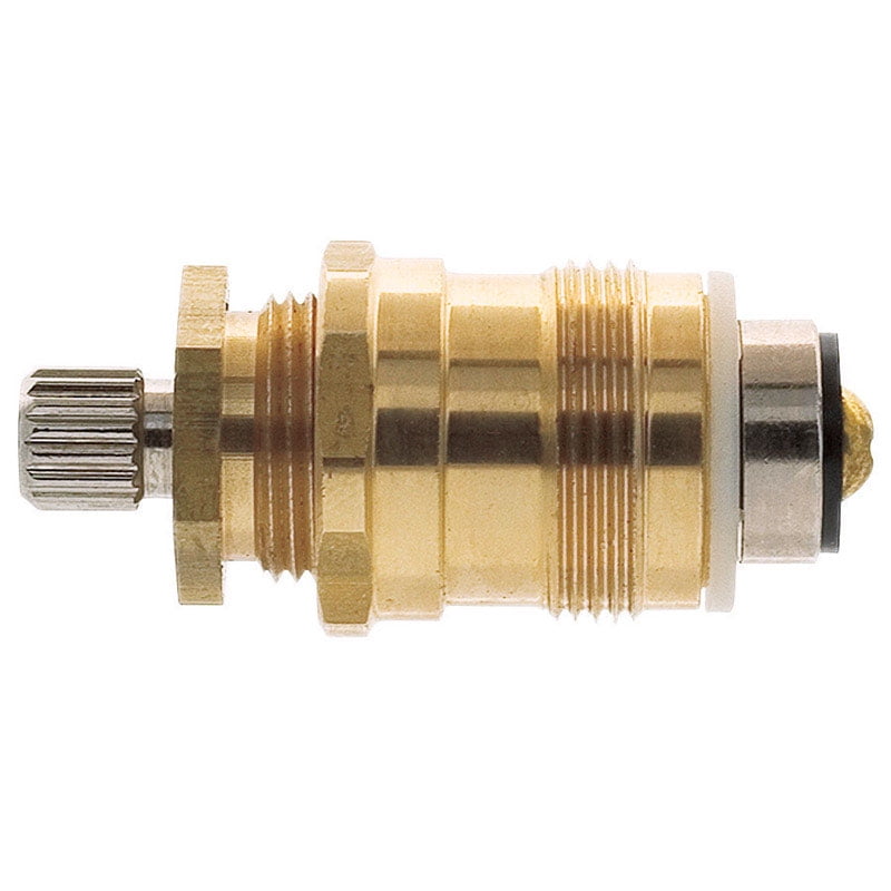 Brushed Brass Single Hole Hot Water Stem