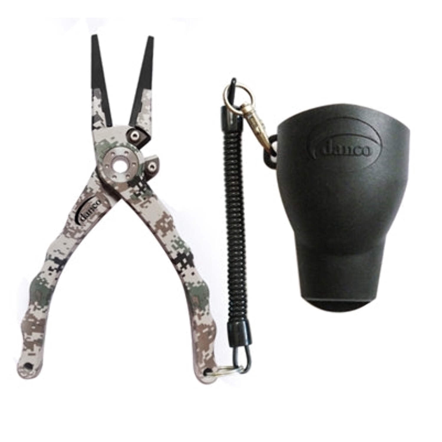 Danco Admiral Tournament Series Pliers - 7.5" - Green Digi Camo