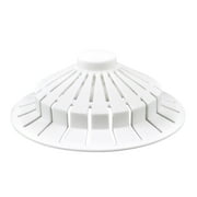 Danco Bathtub Silicone Rubber Hair Catcher Strainer Drain Cover with Suction Cup (10771)