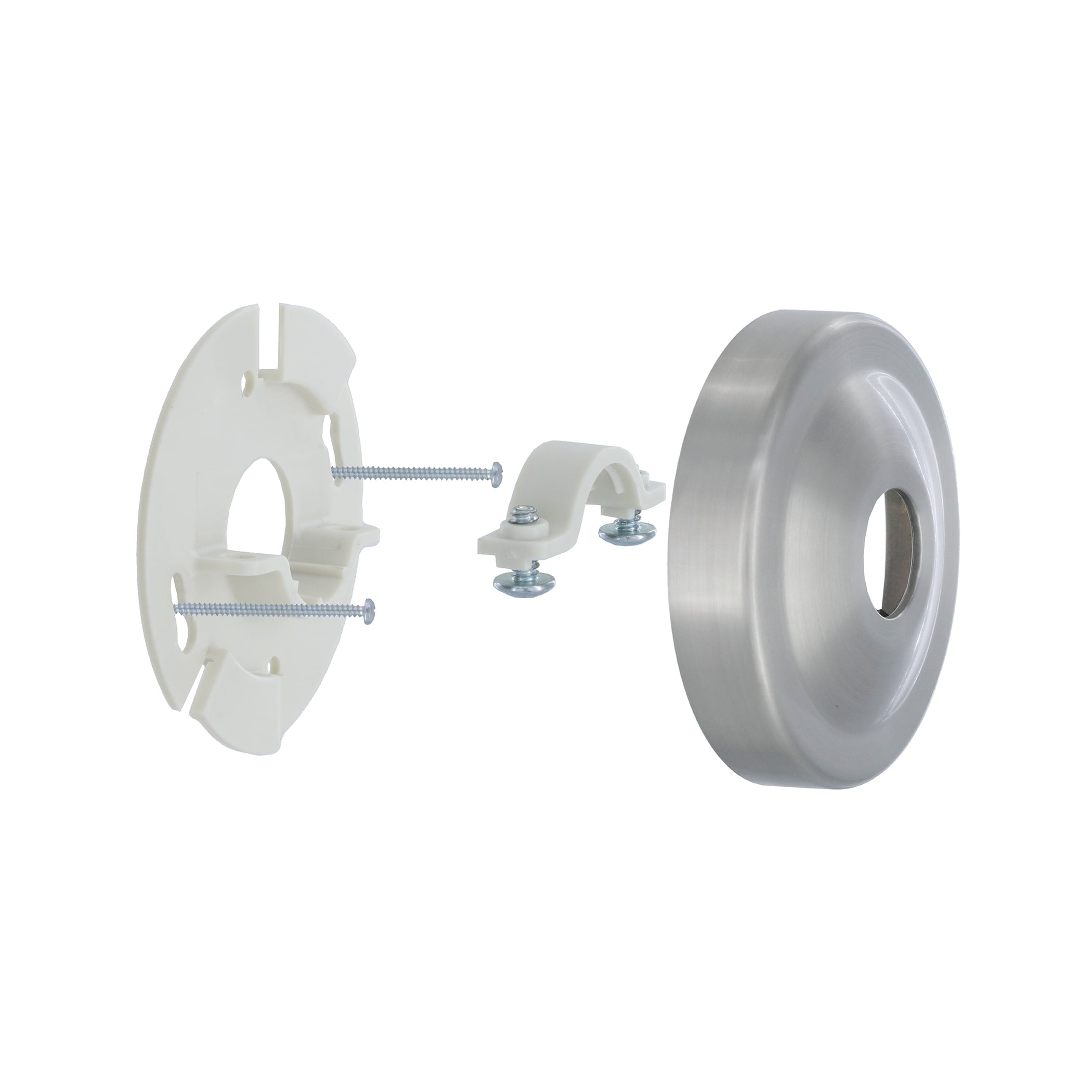 Danco Shower Arm Bracket Stabilizer Mount in Brushed Nickel (12006)