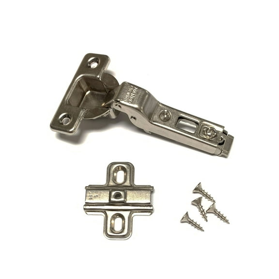 Danco Cabinet Hinge, 10 Pack, 110 Self-Closing, Clip-On for Half Overlay Doors